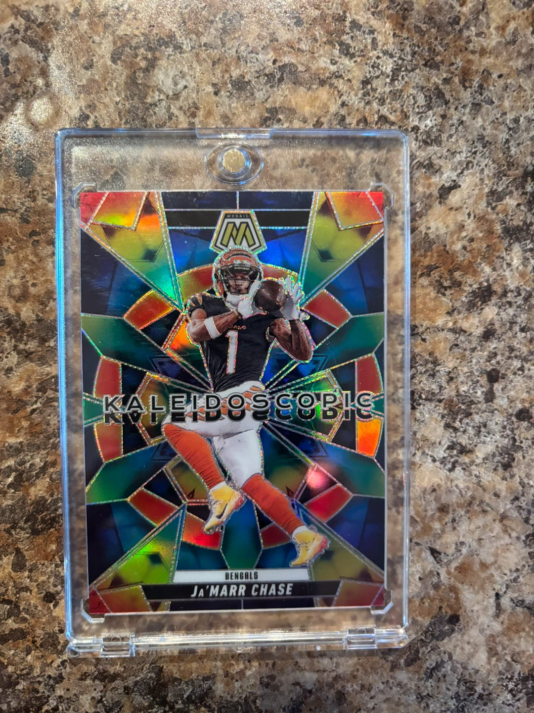 2025 Panini Mosaic Ja'Marr Chase "Kaleidoscopic" Case Hit