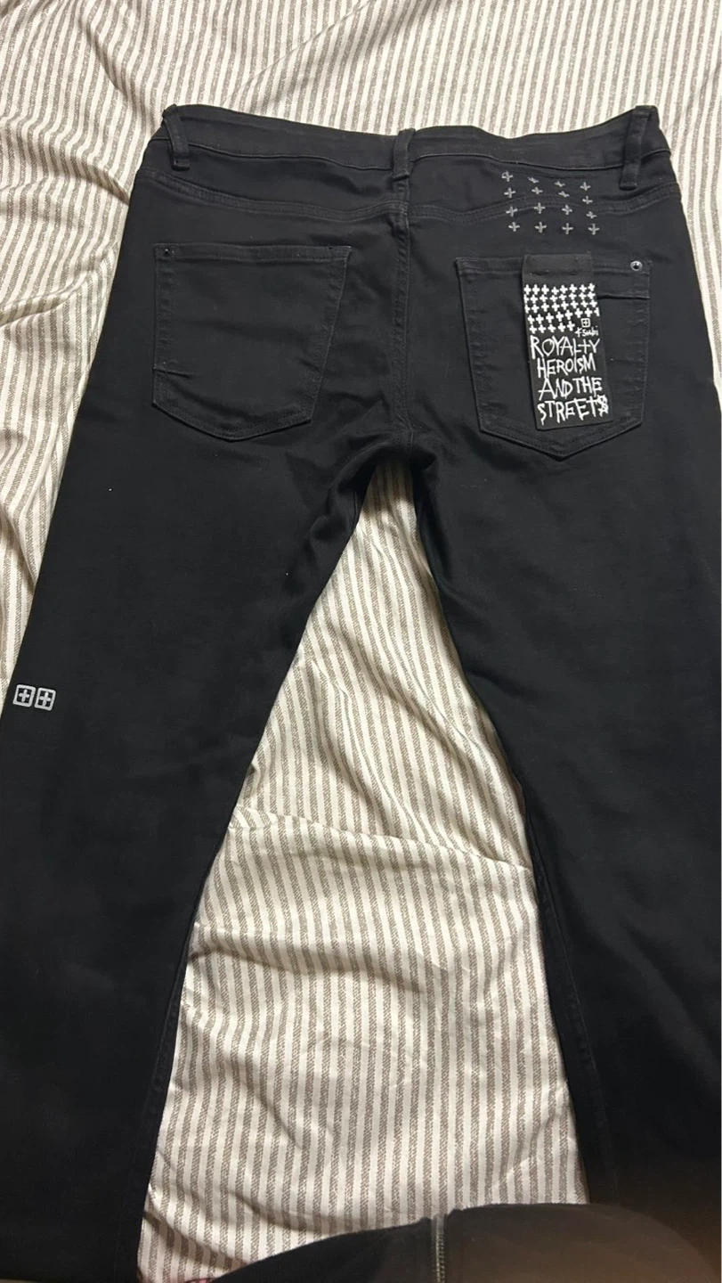 KSUBI black ripped jeans - photo 2