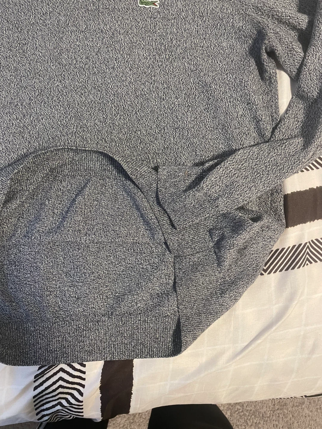 Lacoste Classic Fit Sweater - Grey - US L - photo 4