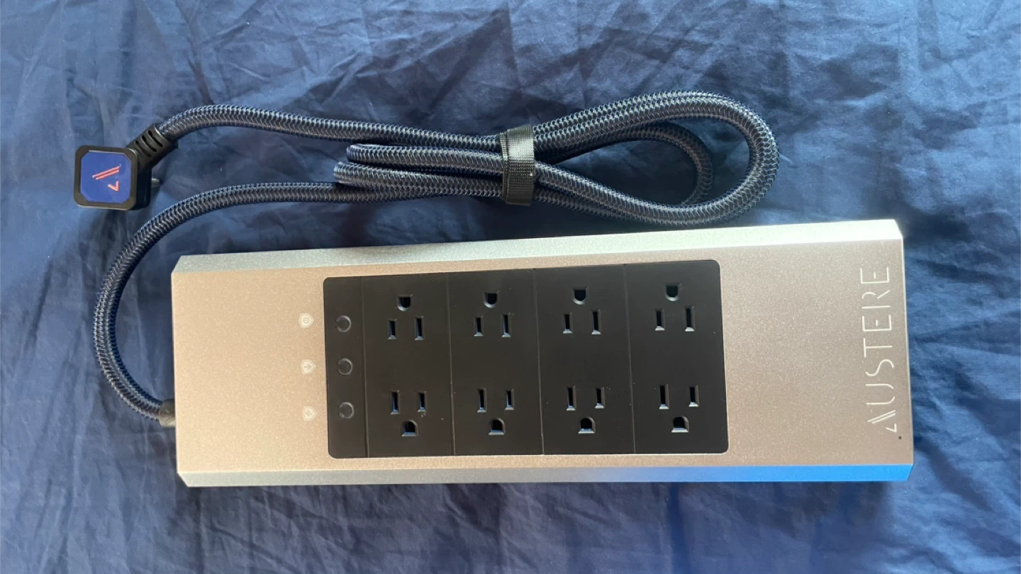Austere Power Strip 8 Outlet Surge Protector - photo 4