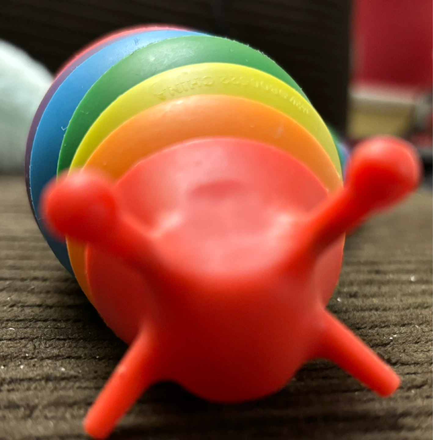 Rainbow Slinky Caterpillar Toy - photo 2