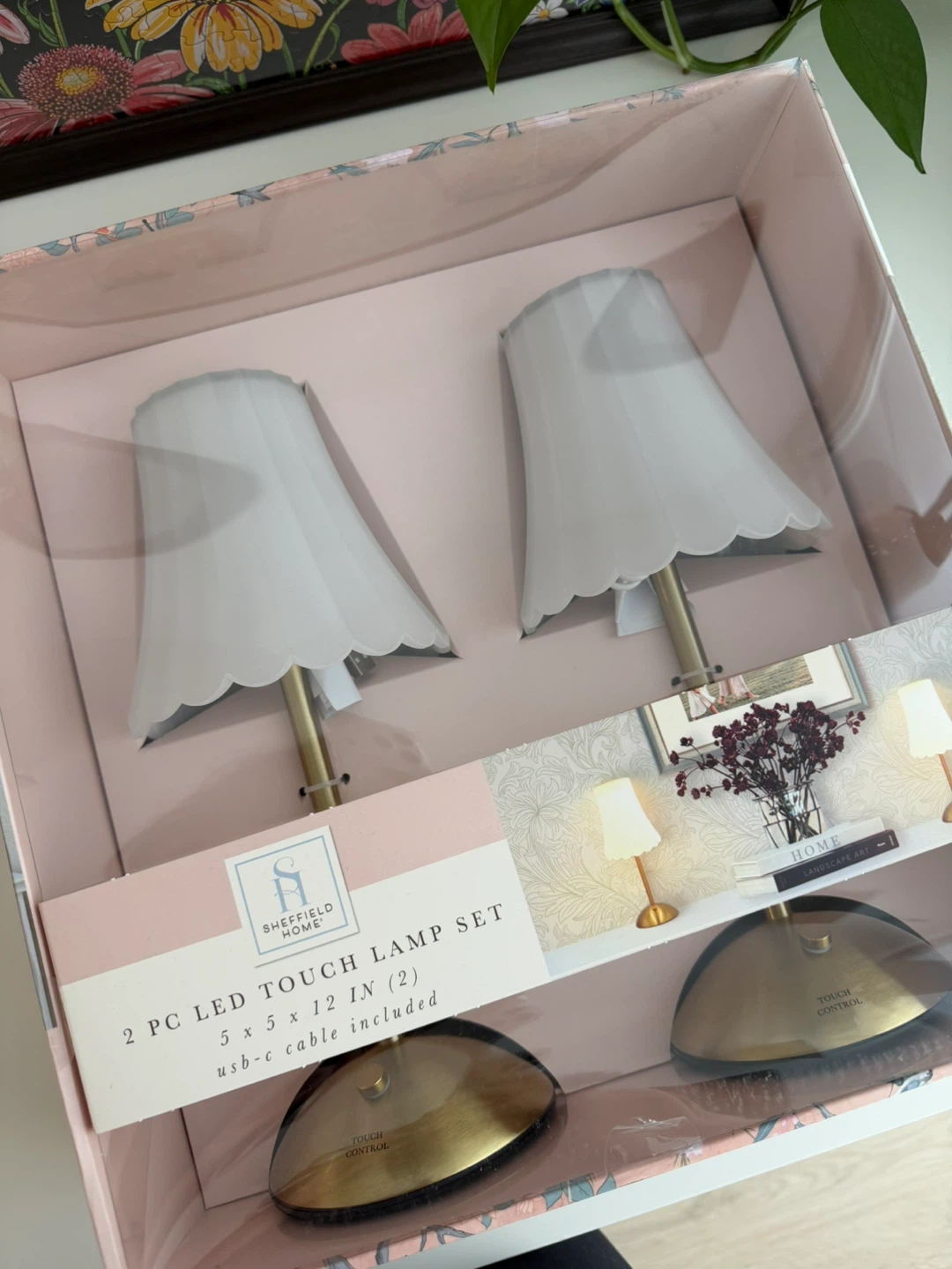 Sheffield Home 2 PC LED Touch Lamp Set