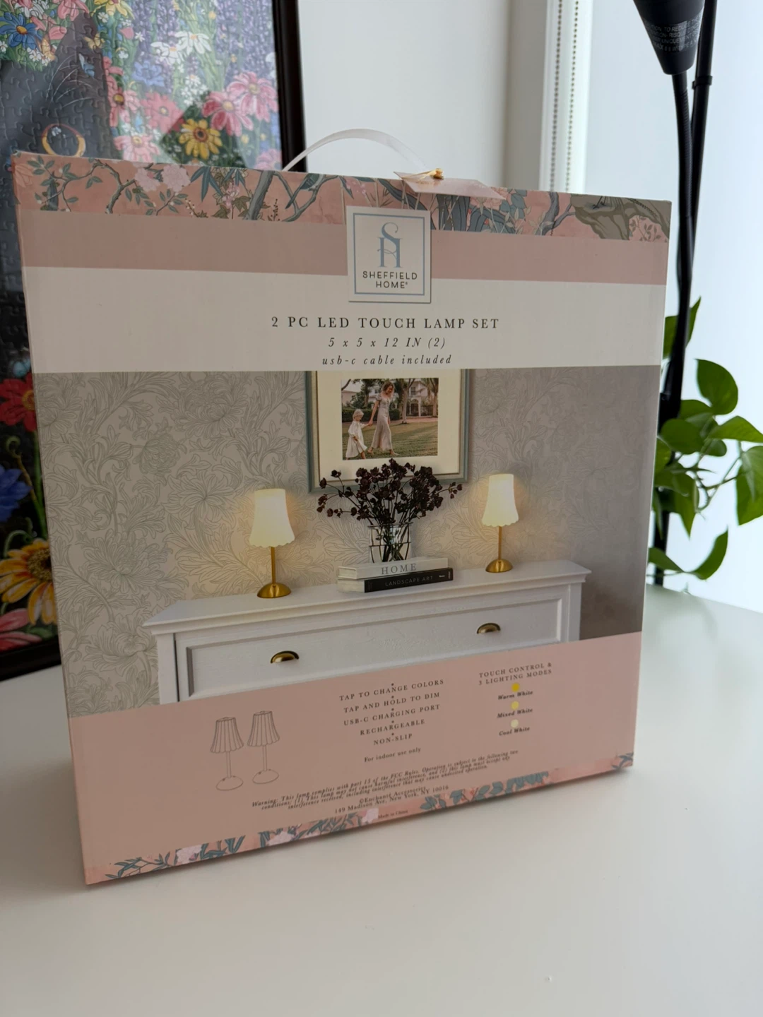 Sheffield Home 2 PC LED Touch Lamp Set - photo 2