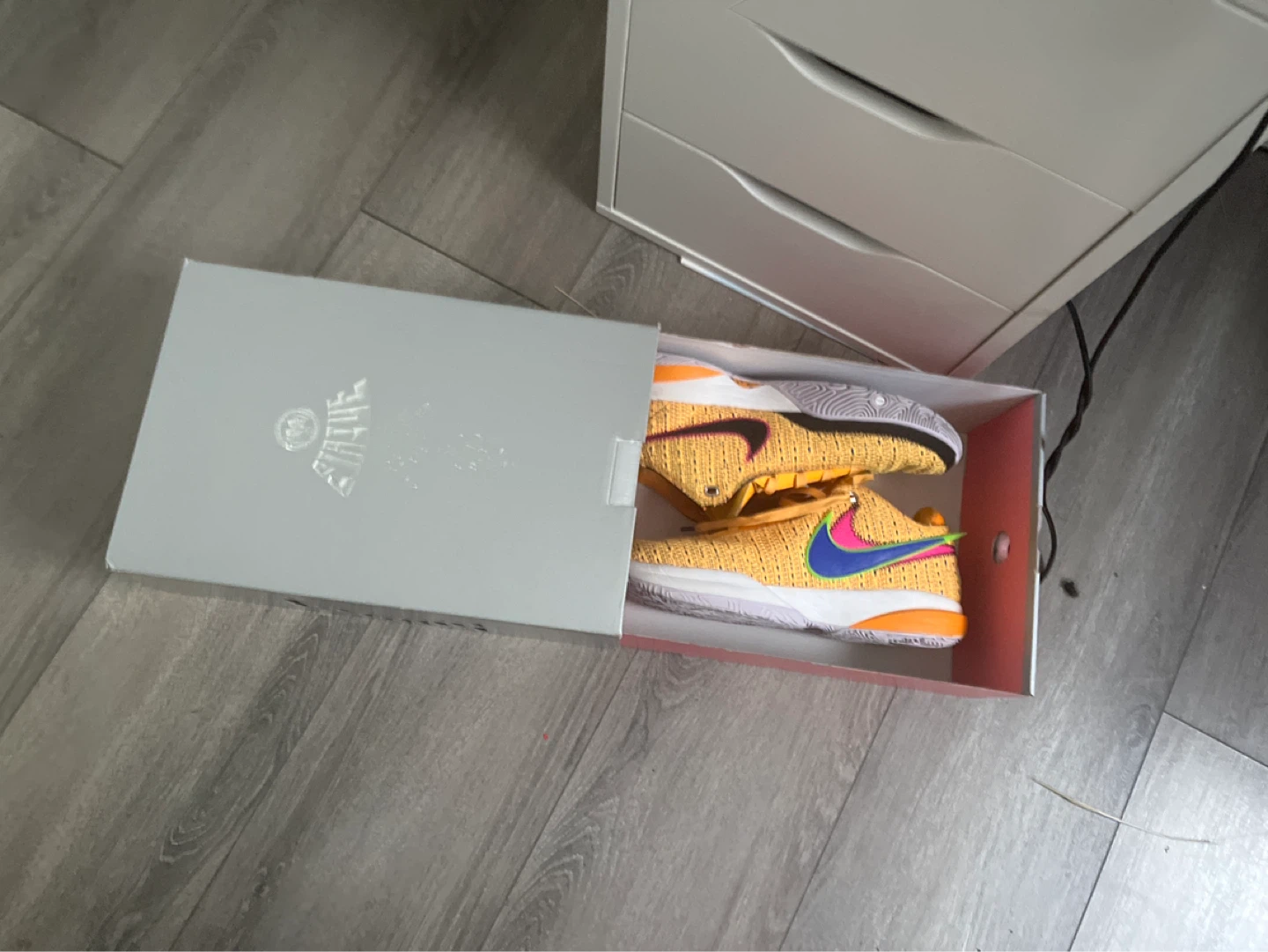 Nike LeBron XXI Yellow Basketball Shoes