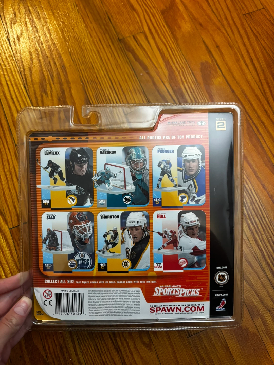 McFarlane NHL Sports - Series 2 Mario Lemieux figure - photo 4