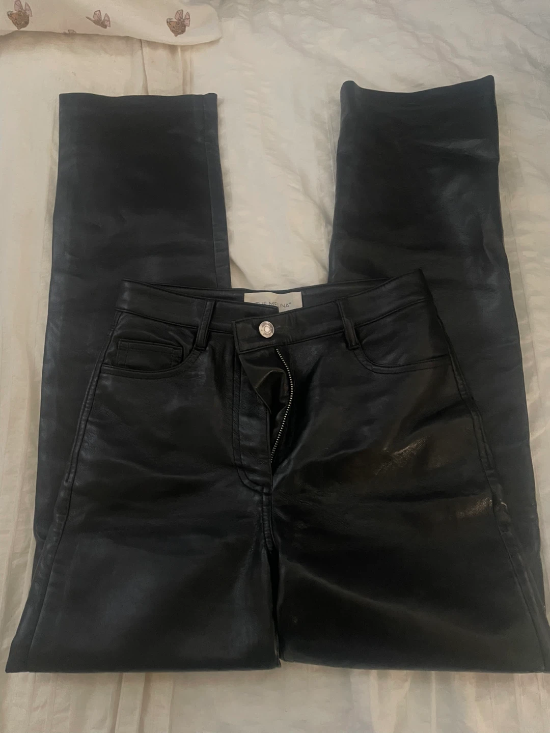 Wilfred The Melina Pants Black Faux Leather Size 0 - photo 2