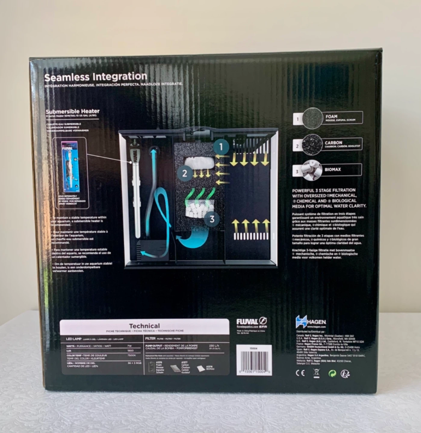 Fluval Flex Aquarium Kit 9 US Gal/34 Litres - photo 3