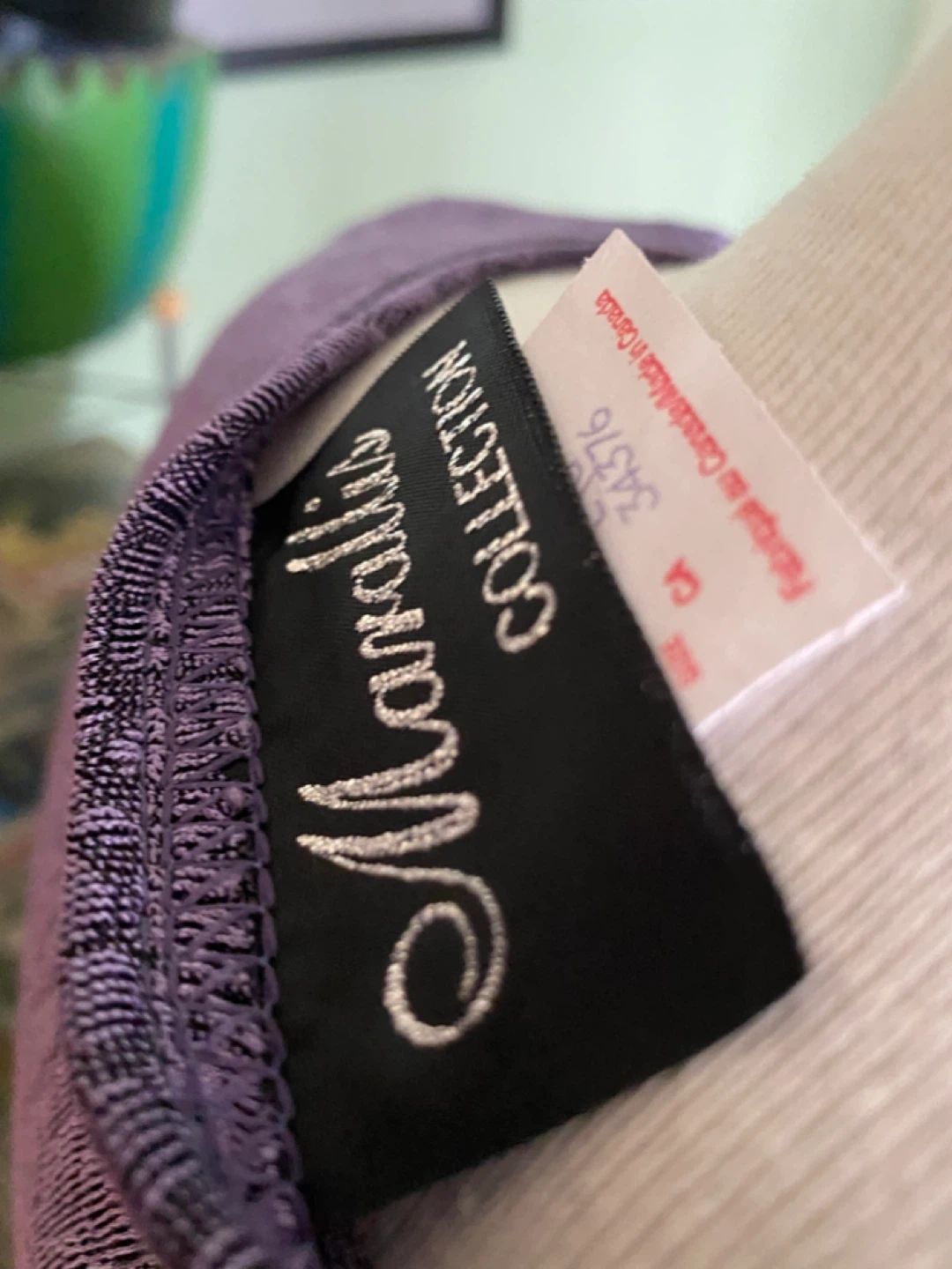 Vintage Marallis  Collection Purple Maxi Dress - photo 4