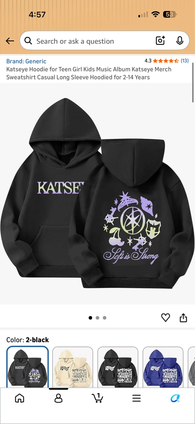 KATSEYE Music Album Merch Hoodie