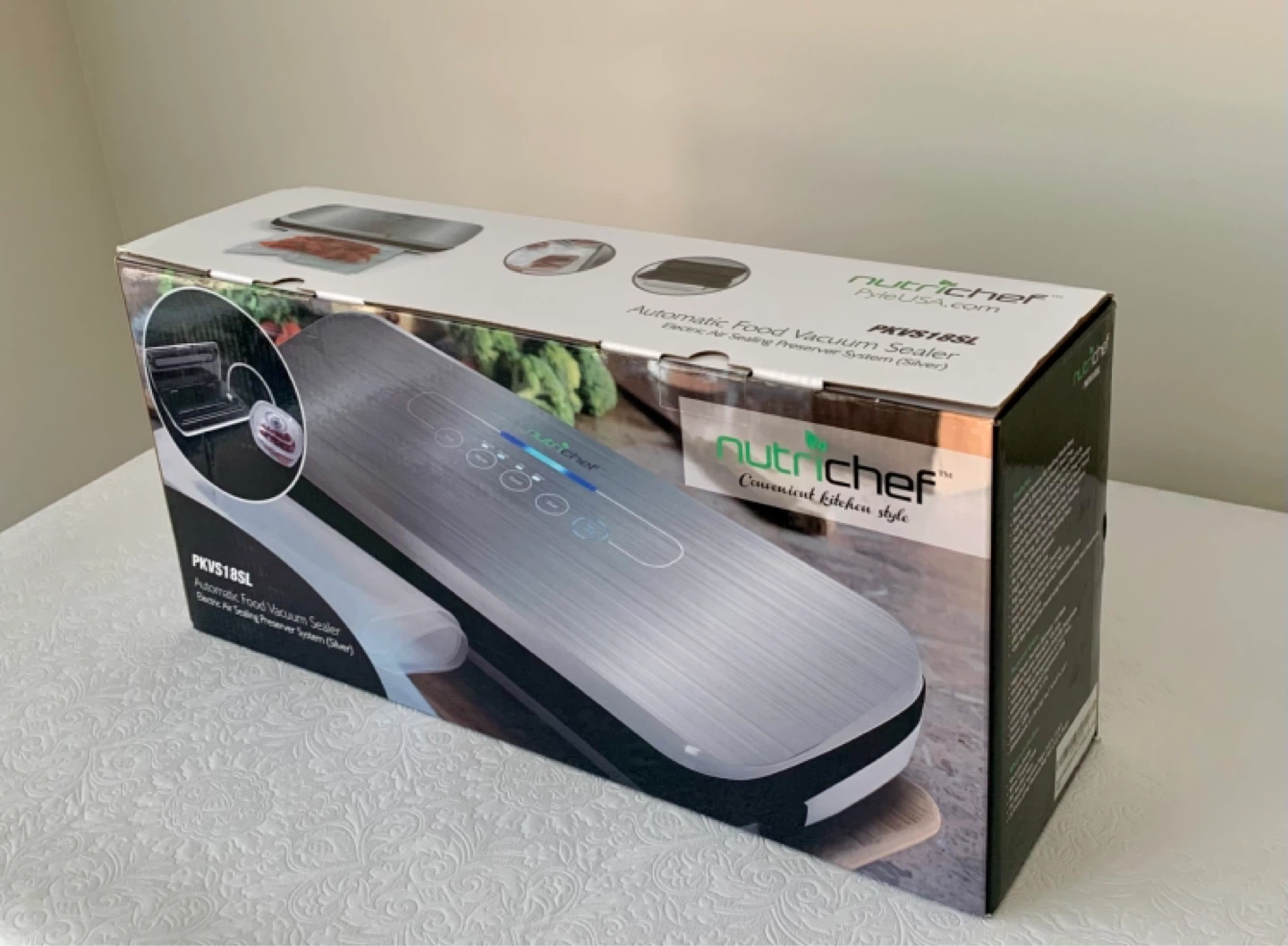 Nutrichef 80kPa Vacuum Food Sealer