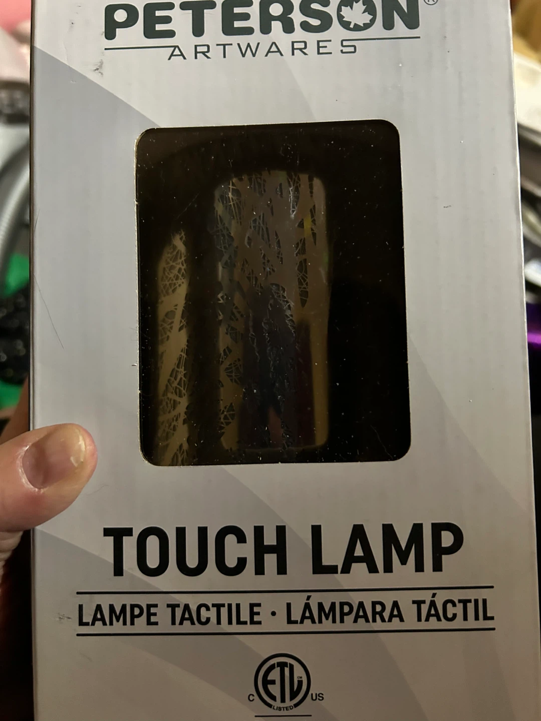 Peterson Artwares Touch Lamp