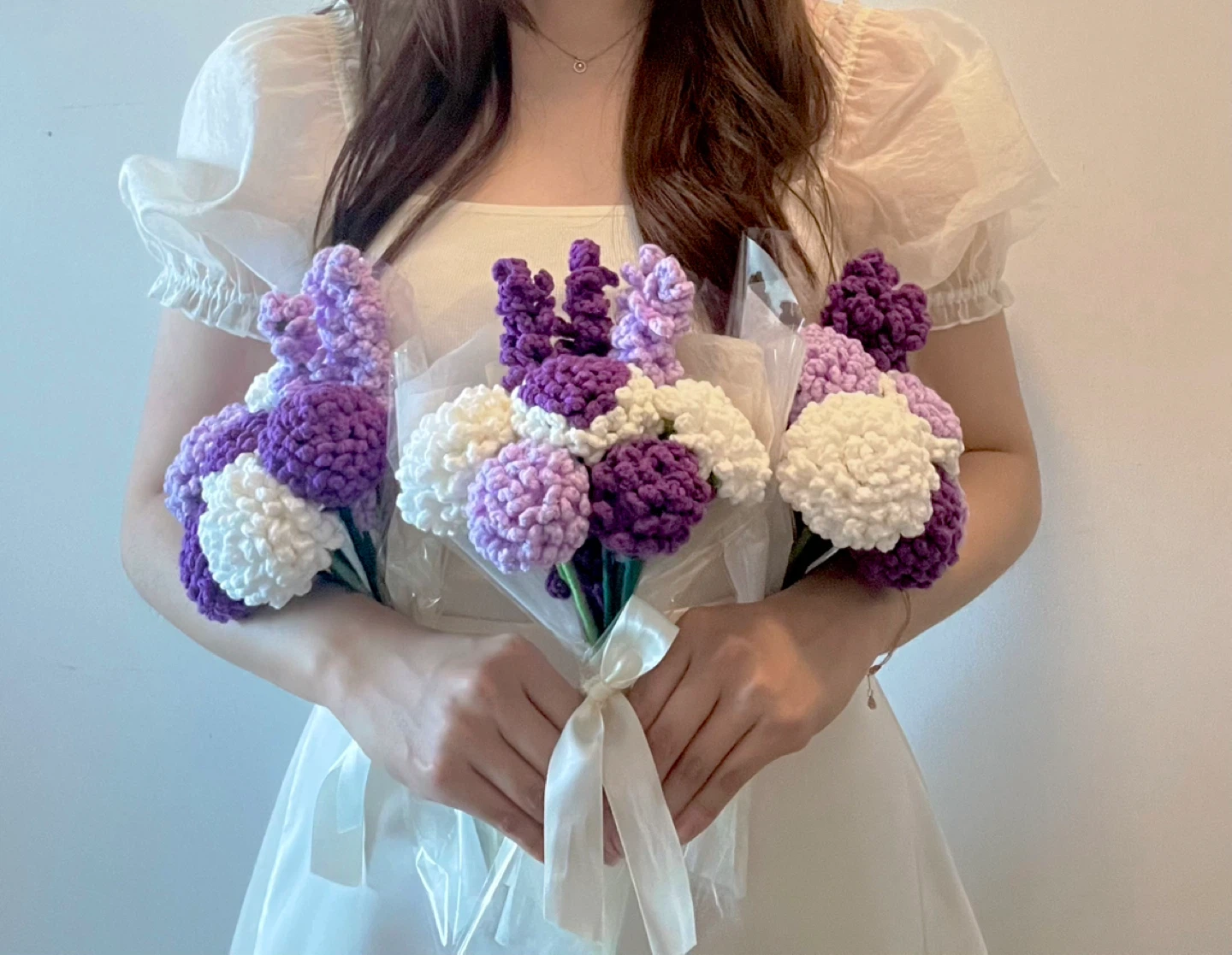 🎓Grad Bouquets - lavender & pong pong