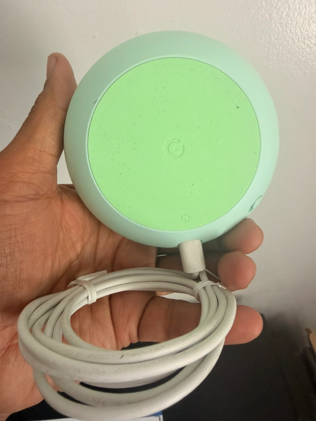 Google Nest Mini (2nd Gen) Smart Speaker - Aqua - photo 3