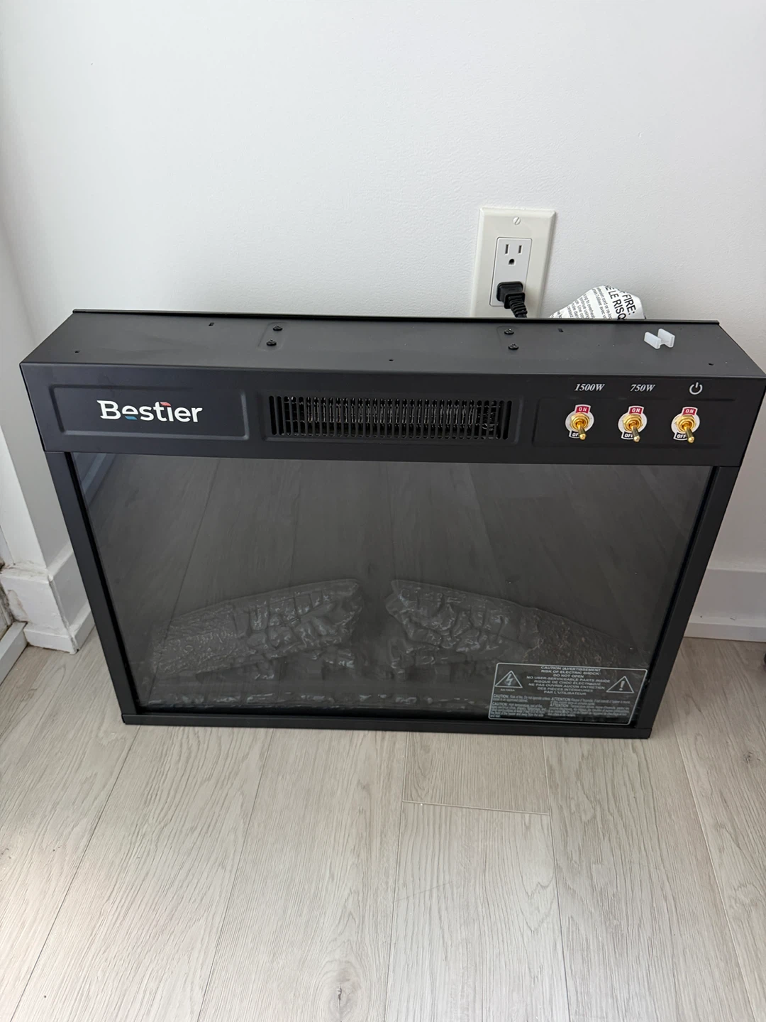 Bestier Electric Fireplace Heater - photo 3