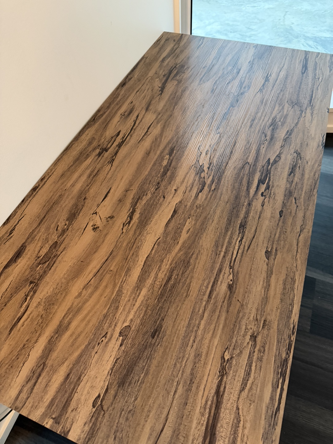 Modern Coffee Table - Dark Brown Wood - photo 5