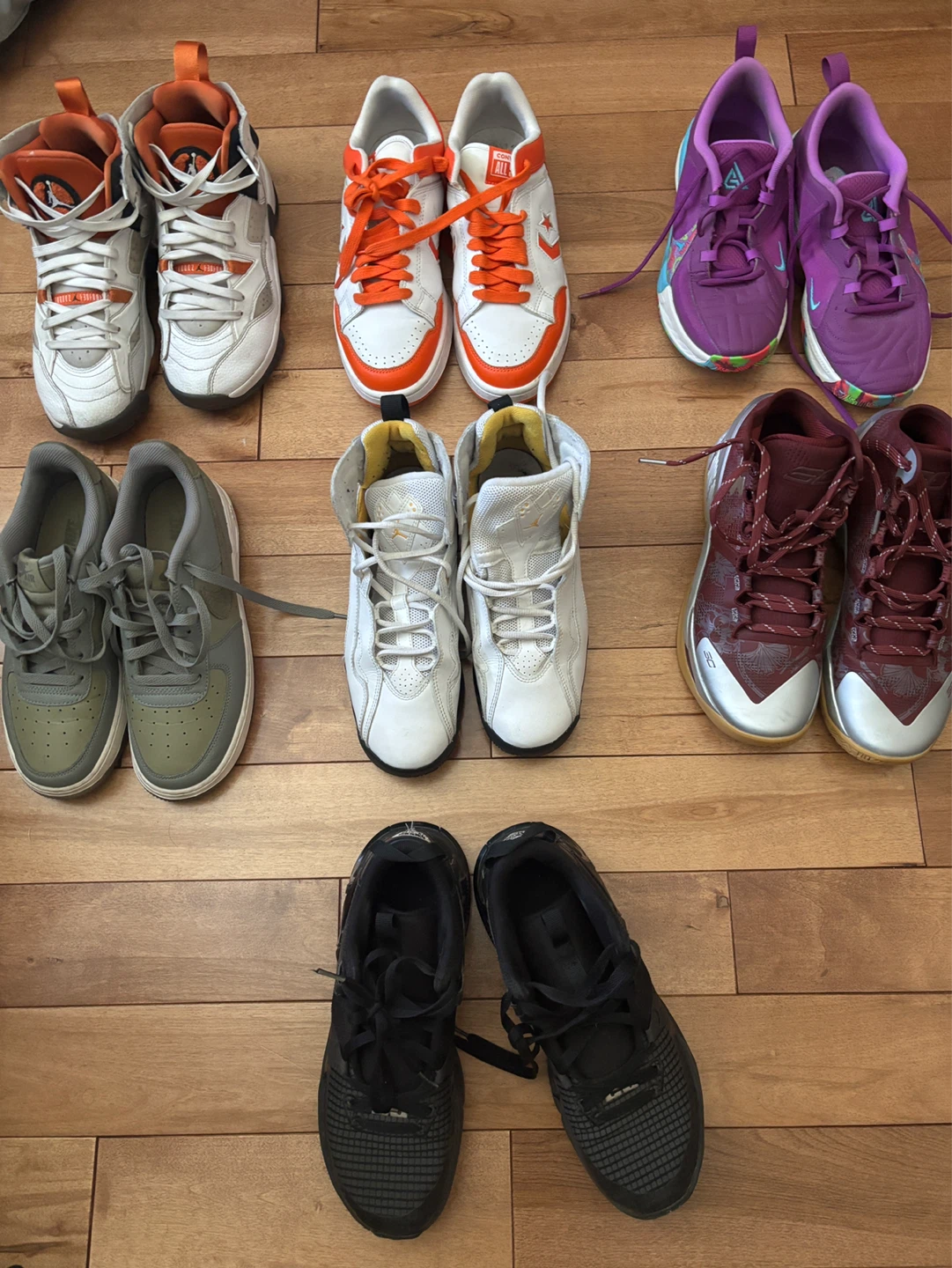Men’s shoes size 7-8 $20-$60