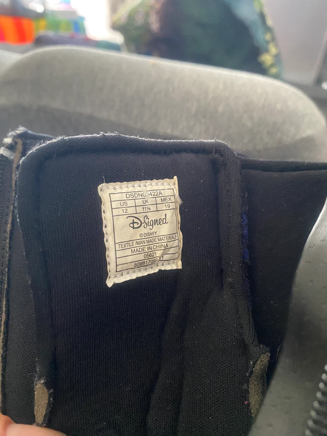 Disney Signed High Top Sneakers Size 12 Kids - photo 2