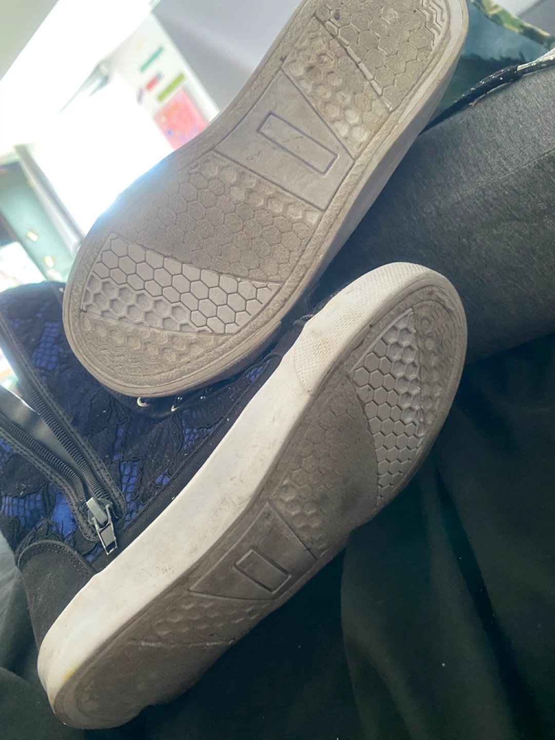 Disney Signed High Top Sneakers Size 12 Kids - photo 4