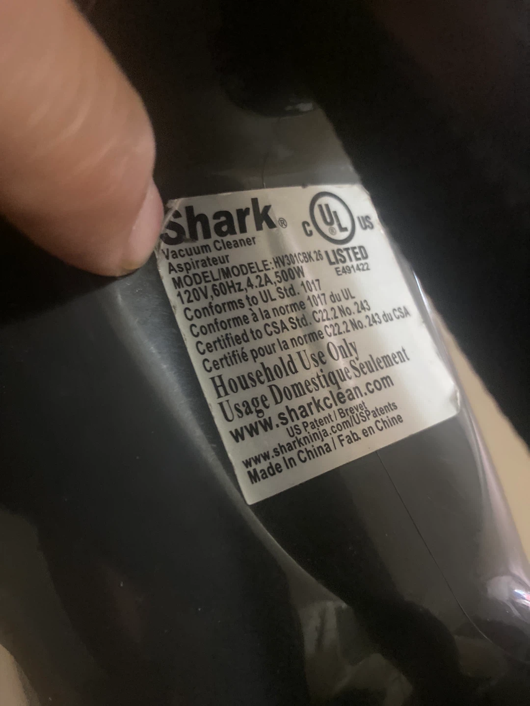 Shark Rocket Vacuum Cleaner - photo 2