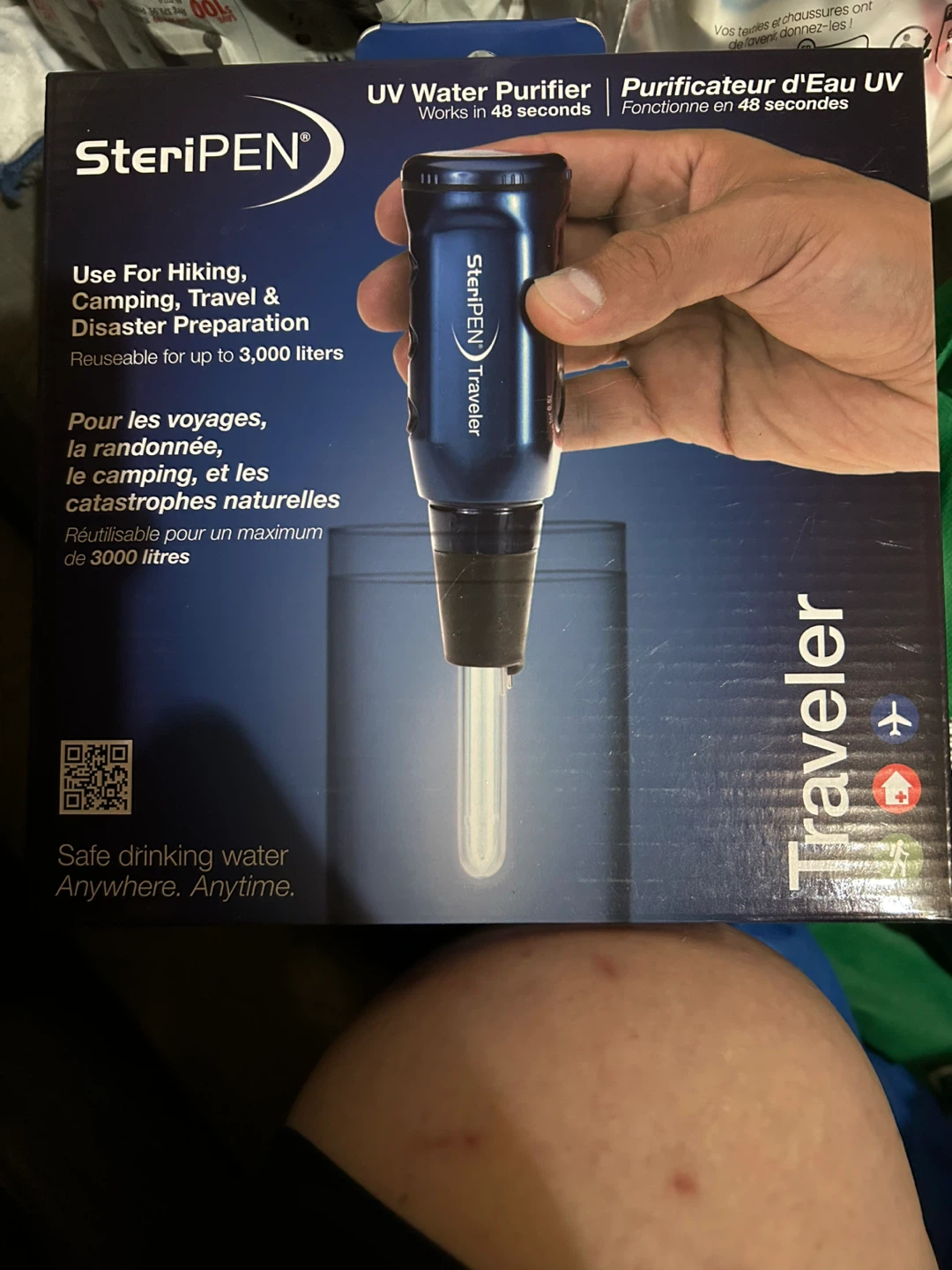 SteriPEN Traveler UV Water Purifier