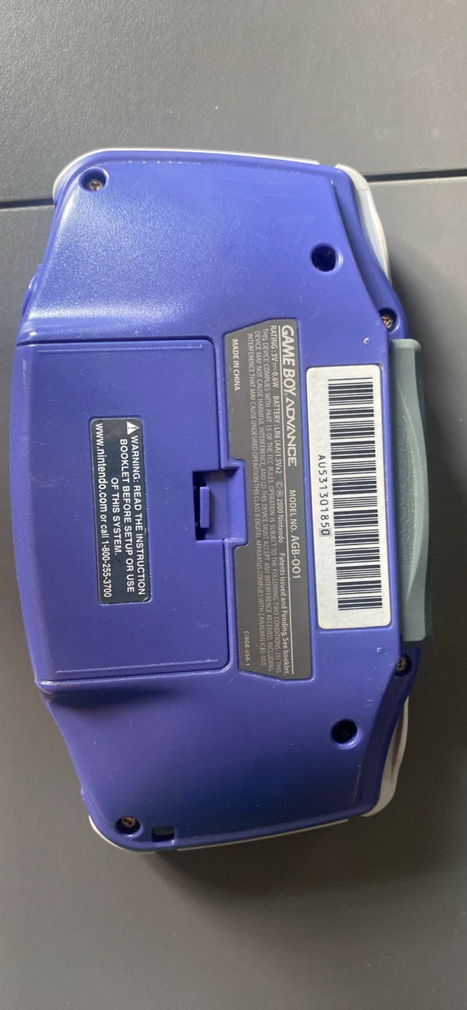 Nintendo Game Boy Advance - Purple - photo 2
