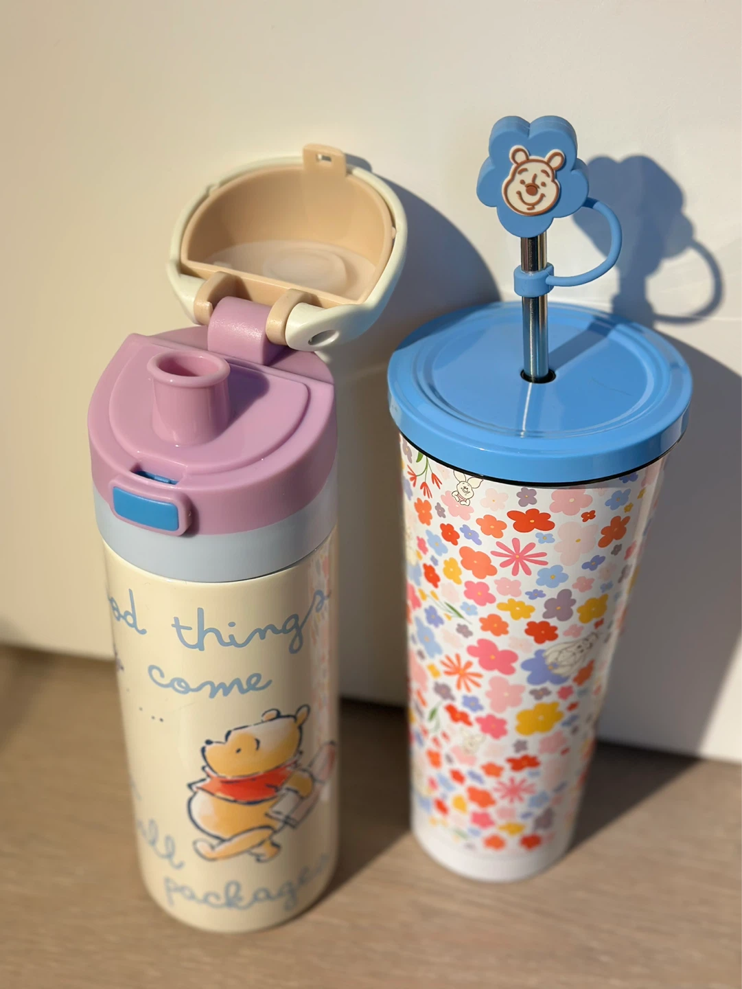 Winnie the Pooh Tumbler and Water Bottle Set