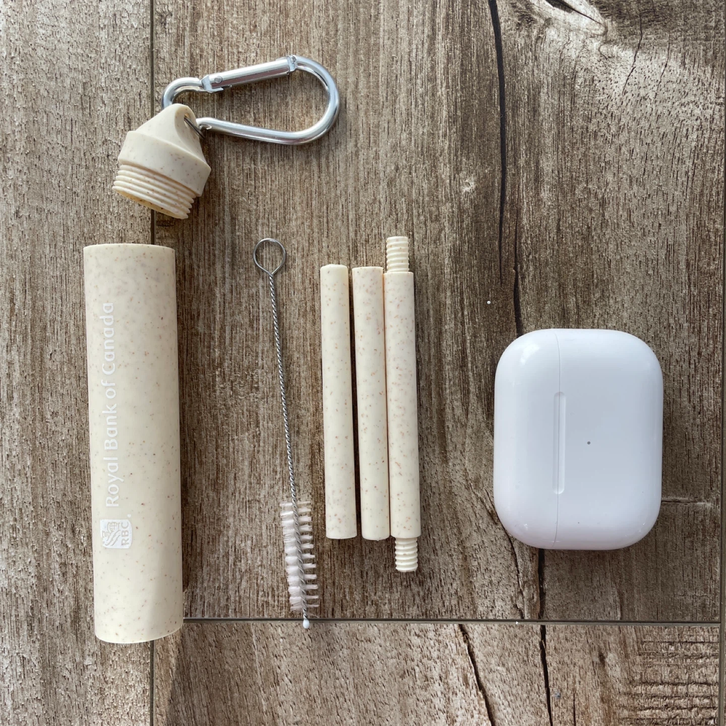 BRAND NEW 🥕 RBC Reusable Portable Straw with Case - photo 2
