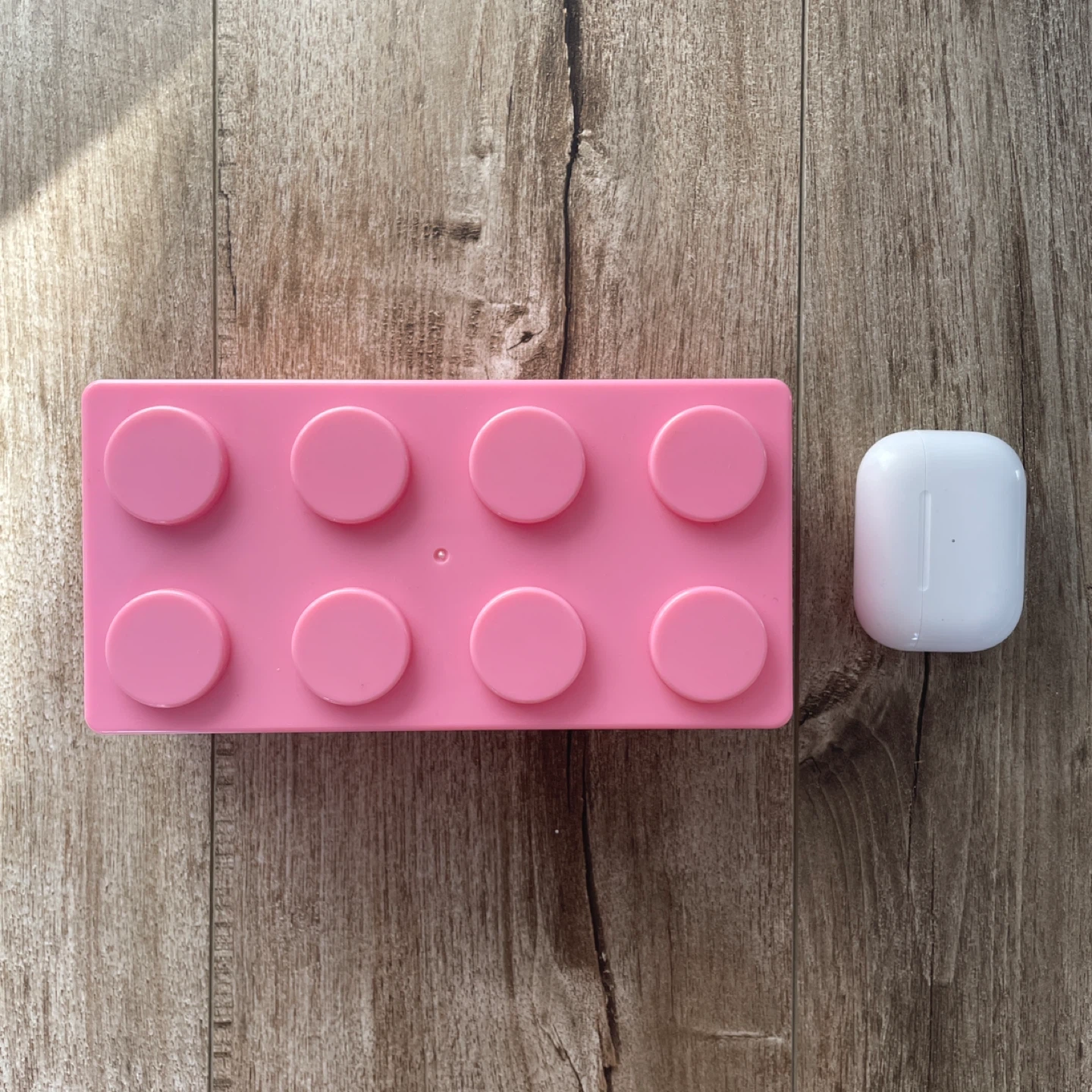 BRAND NEW 🥕 ETUDE HOUSE Pink Lego Makeup Brush Holder - photo 3