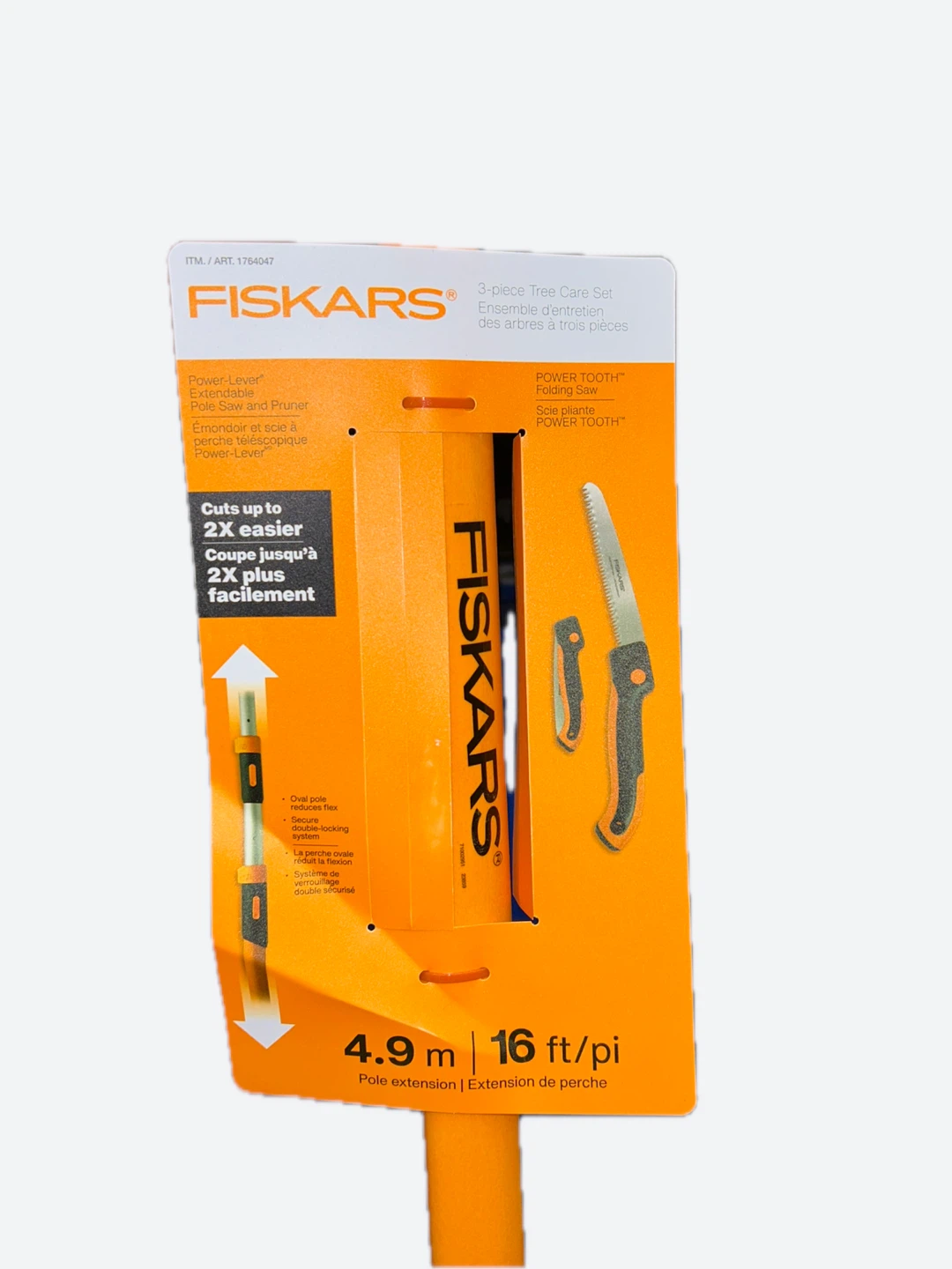 Fiskars 3-piece Tree Care Set with Pole Saw and Pruner - photo 4