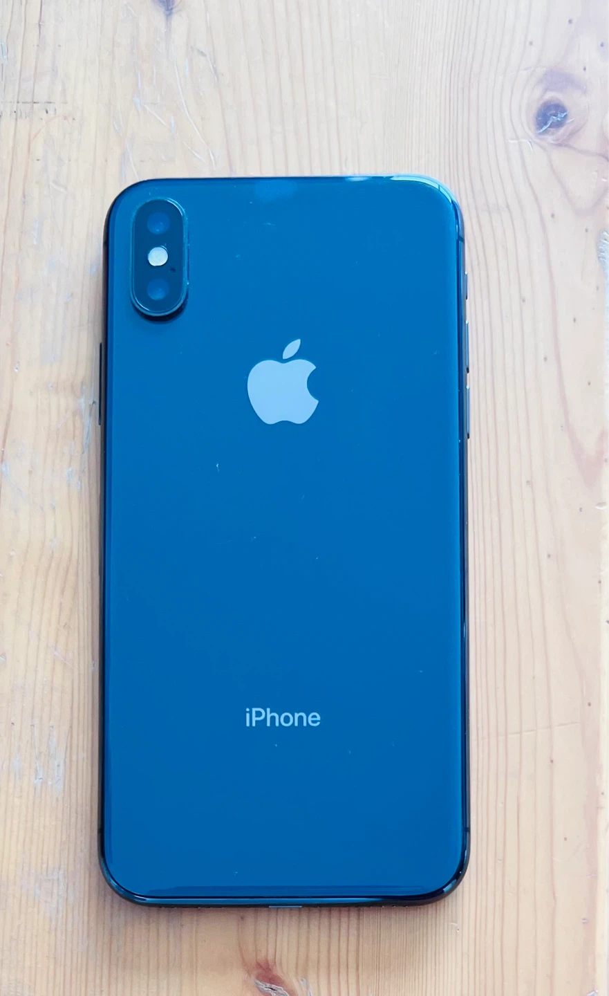 Apple iPhone X (Dark Blue) - photo 2