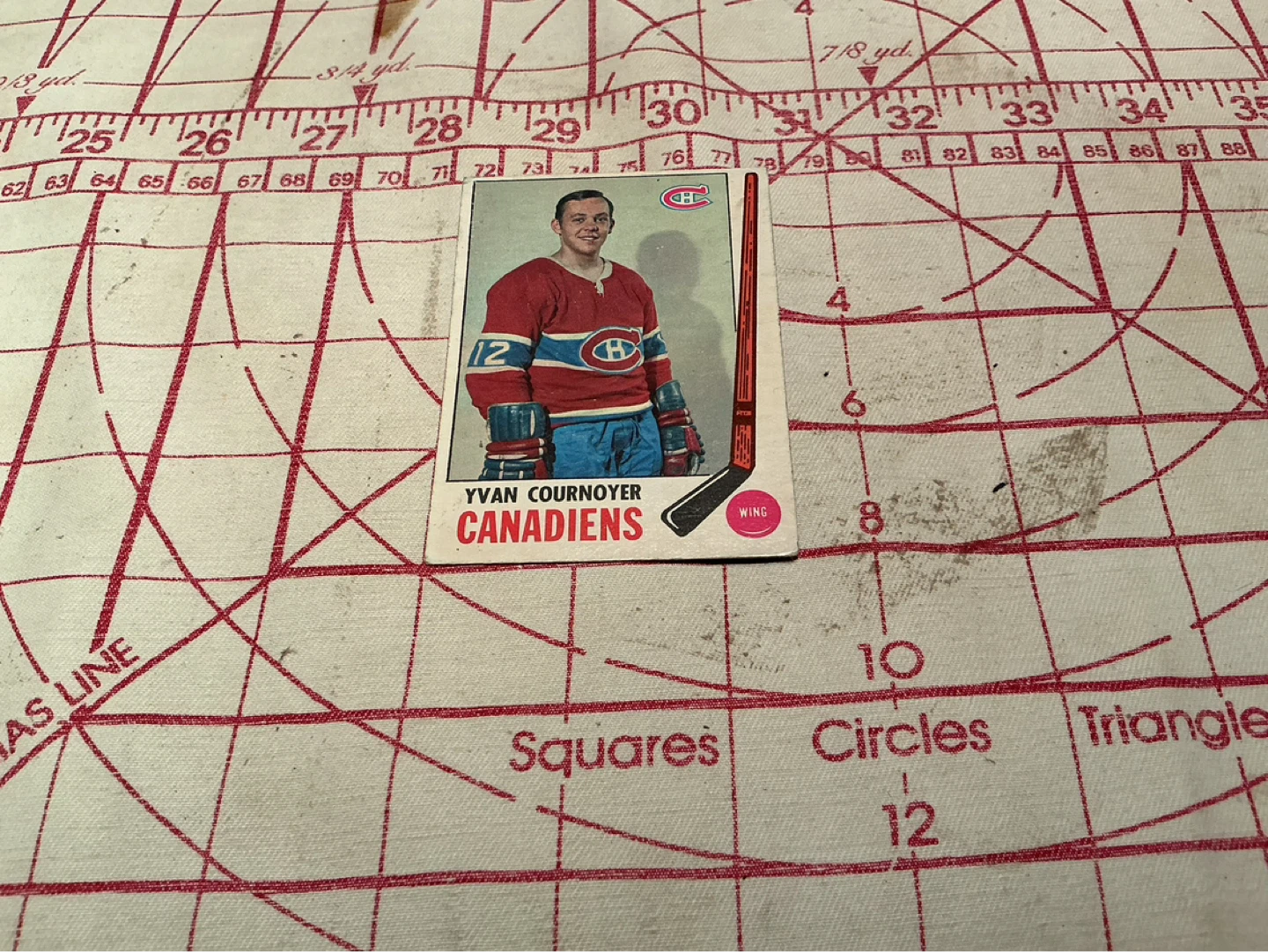 1969-70 O-PEE-CHEE YVON COURNOYER Card #6 - photo 3