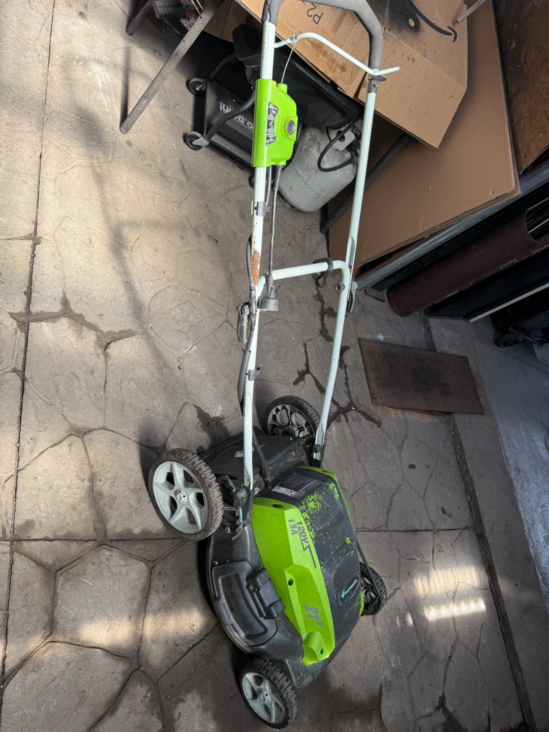 Greenworks 21” lawn mower