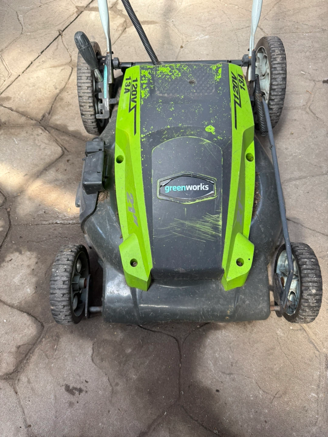 Greenworks 21” lawn mower - photo 3