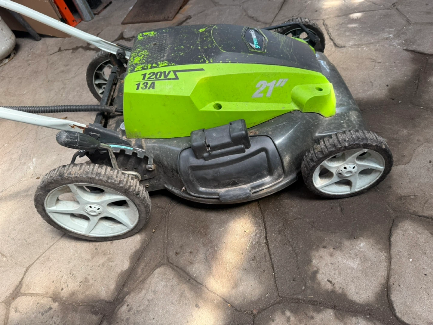 Greenworks 21” lawn mower - photo 2