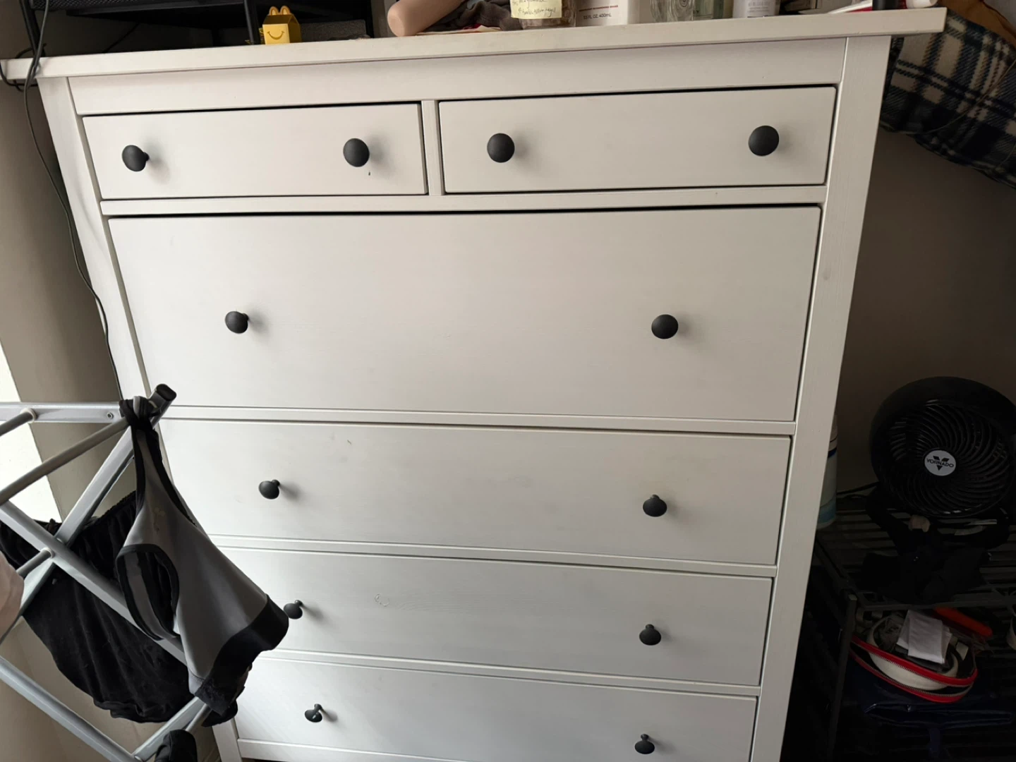 IKEA Hemnes White 6-Drawer Dresser