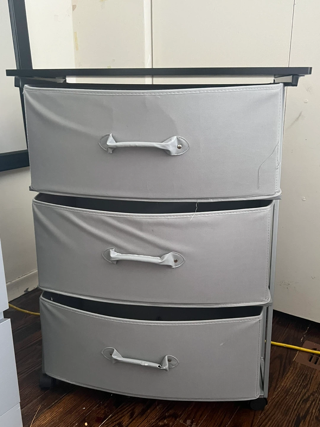 3-Drawer Storage Unit with Wheels - photo 2