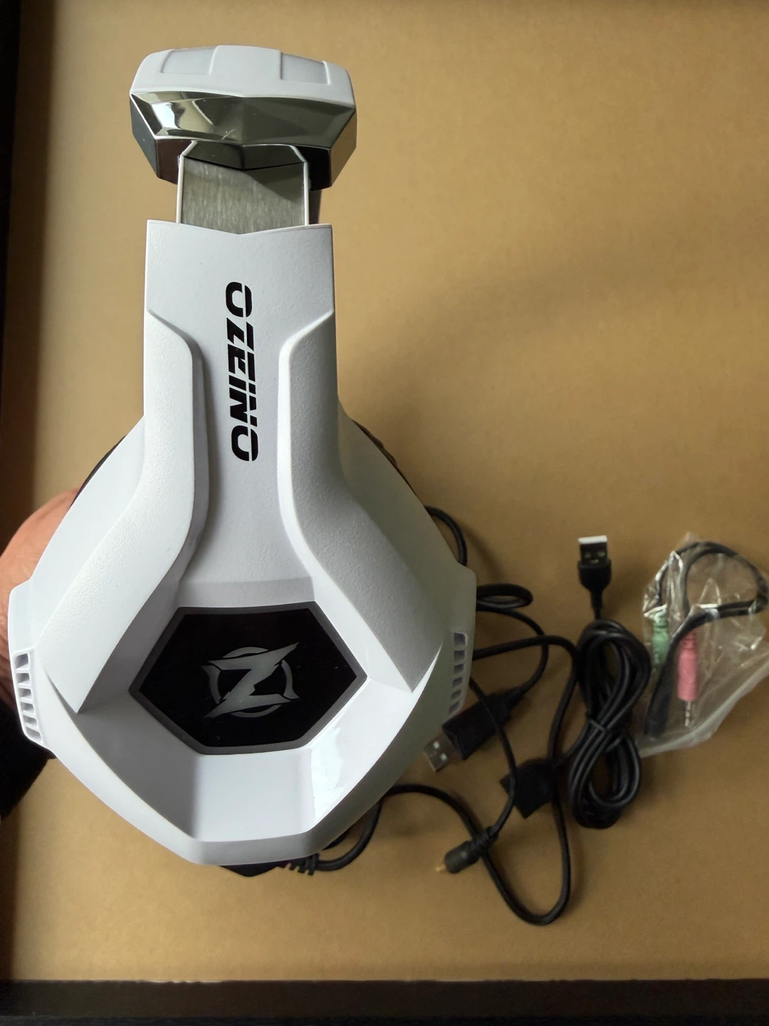 Ozeino Gaming Headset - White - photo 3