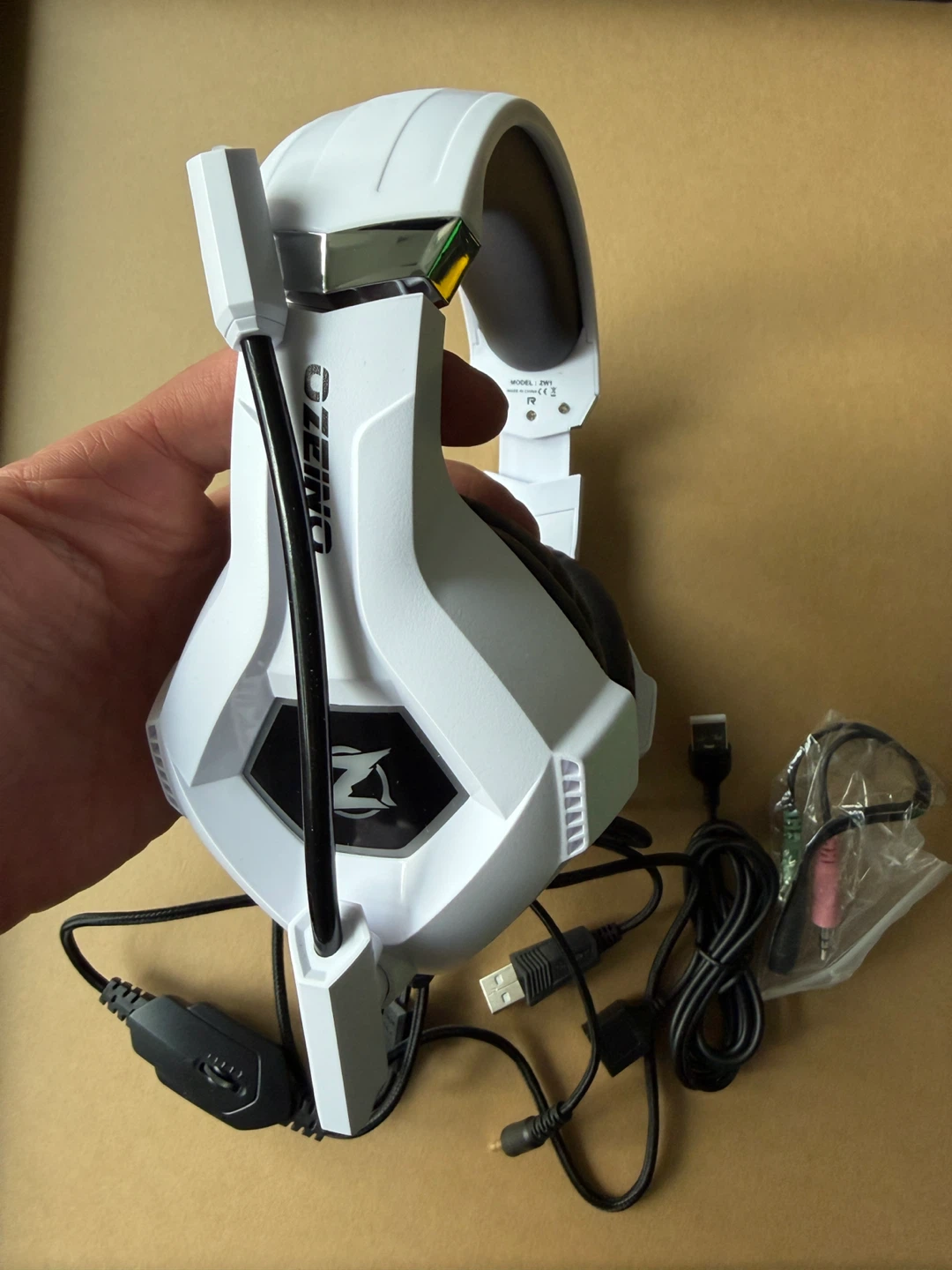 Ozeino Gaming Headset - White - photo 2