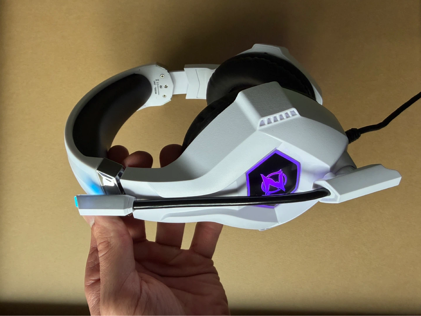 Ozeino Gaming Headset - White - photo 4