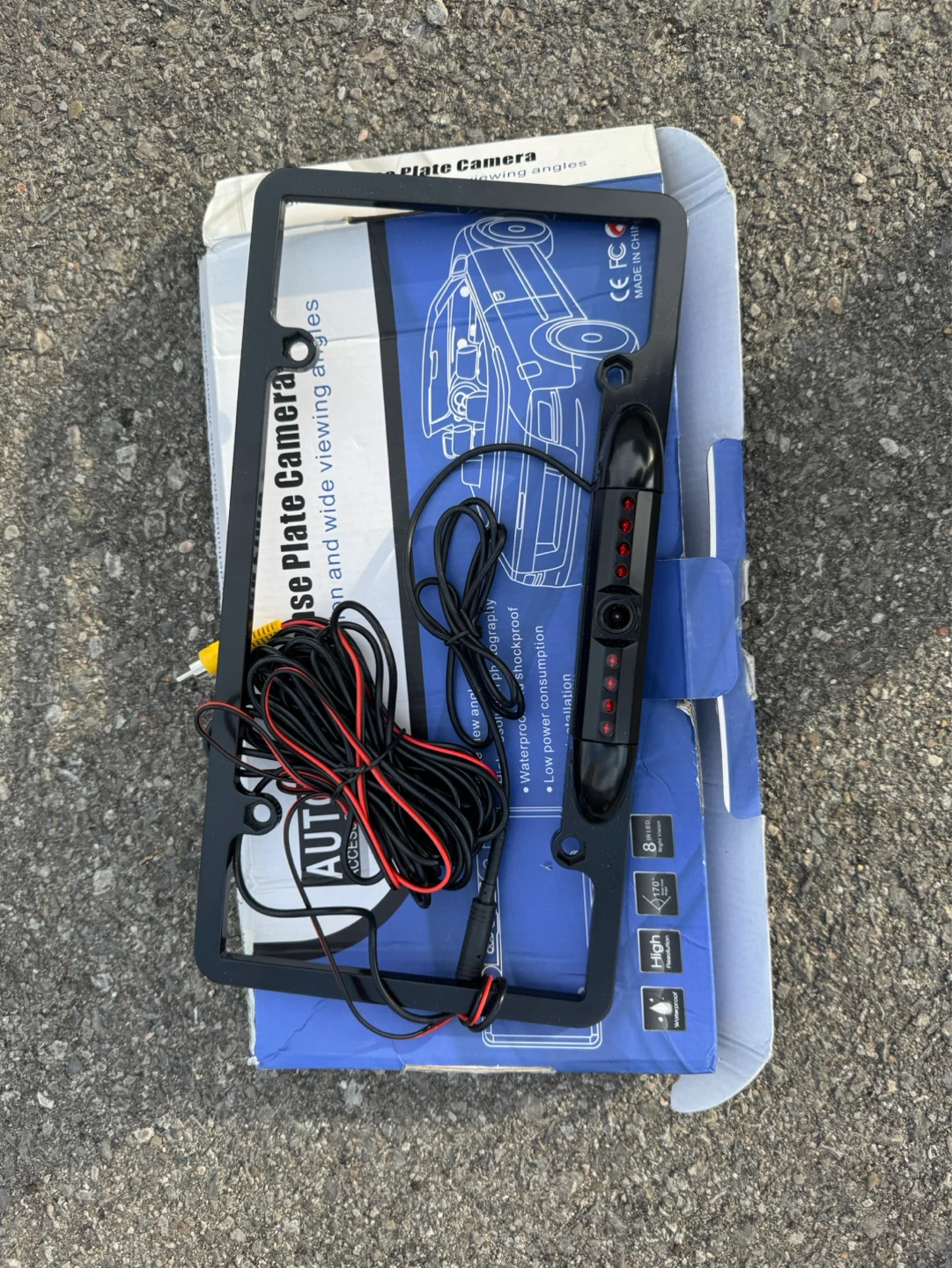 Auto License Plate Camera