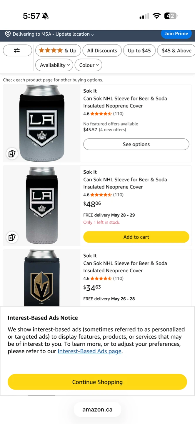 NHL Los Angeles Kings Reusable Cold Bottle Sleeve - photo 5