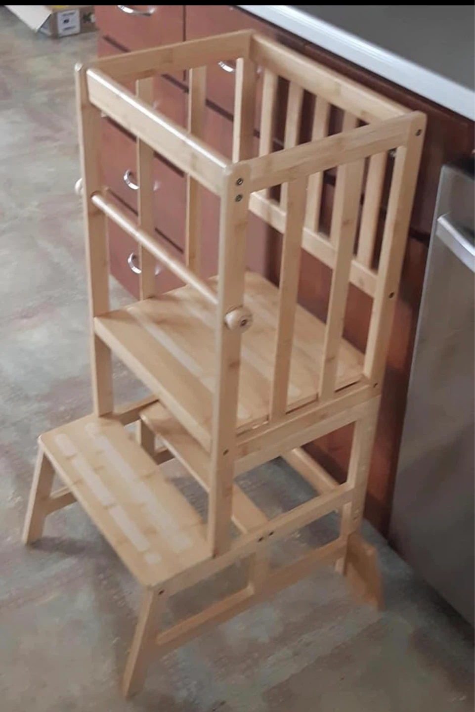 Height Adjustable Kitchen Step Stool for Toddlers - photo 2