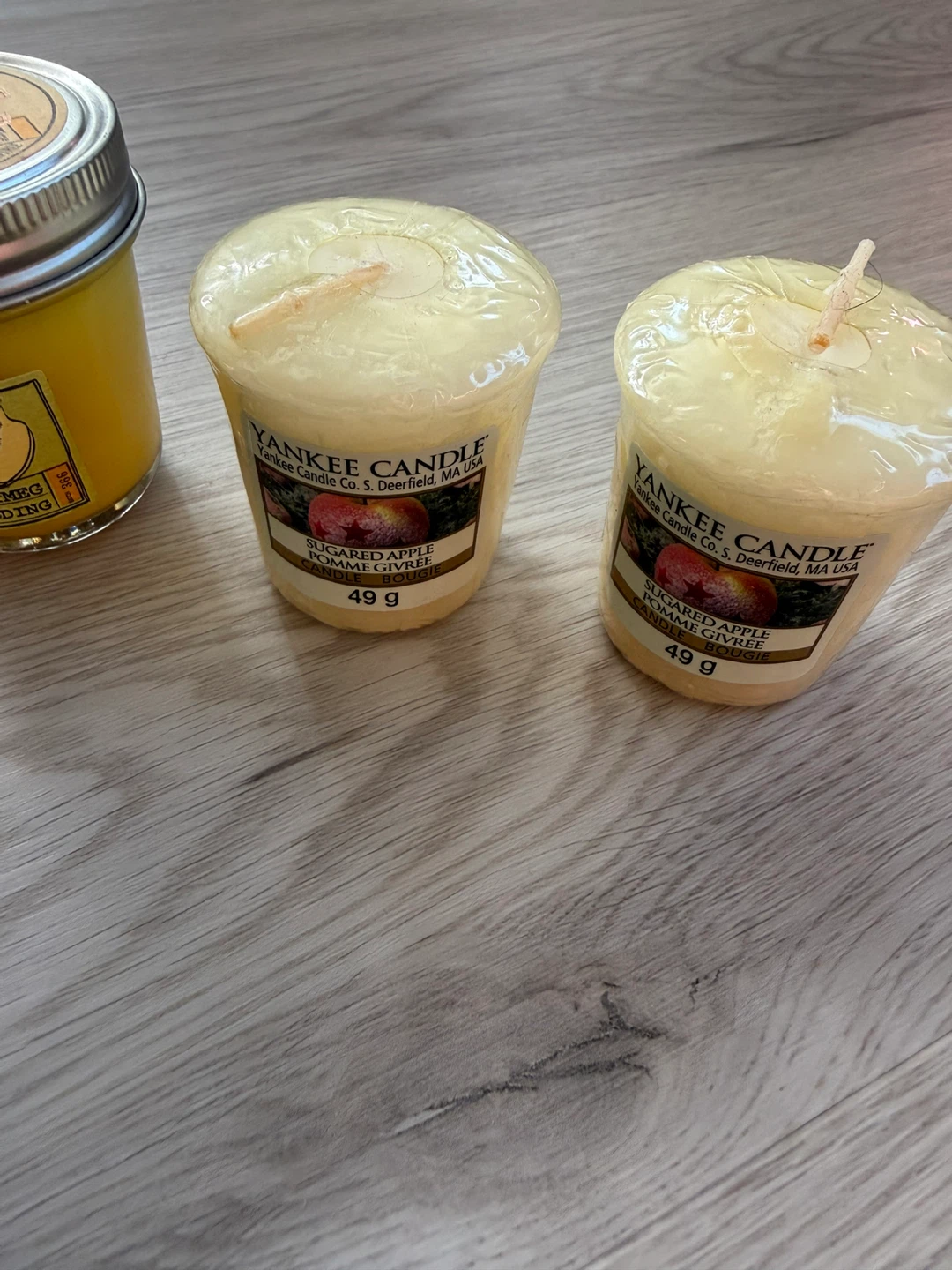 All new unburned candles and candle holder - photo 2
