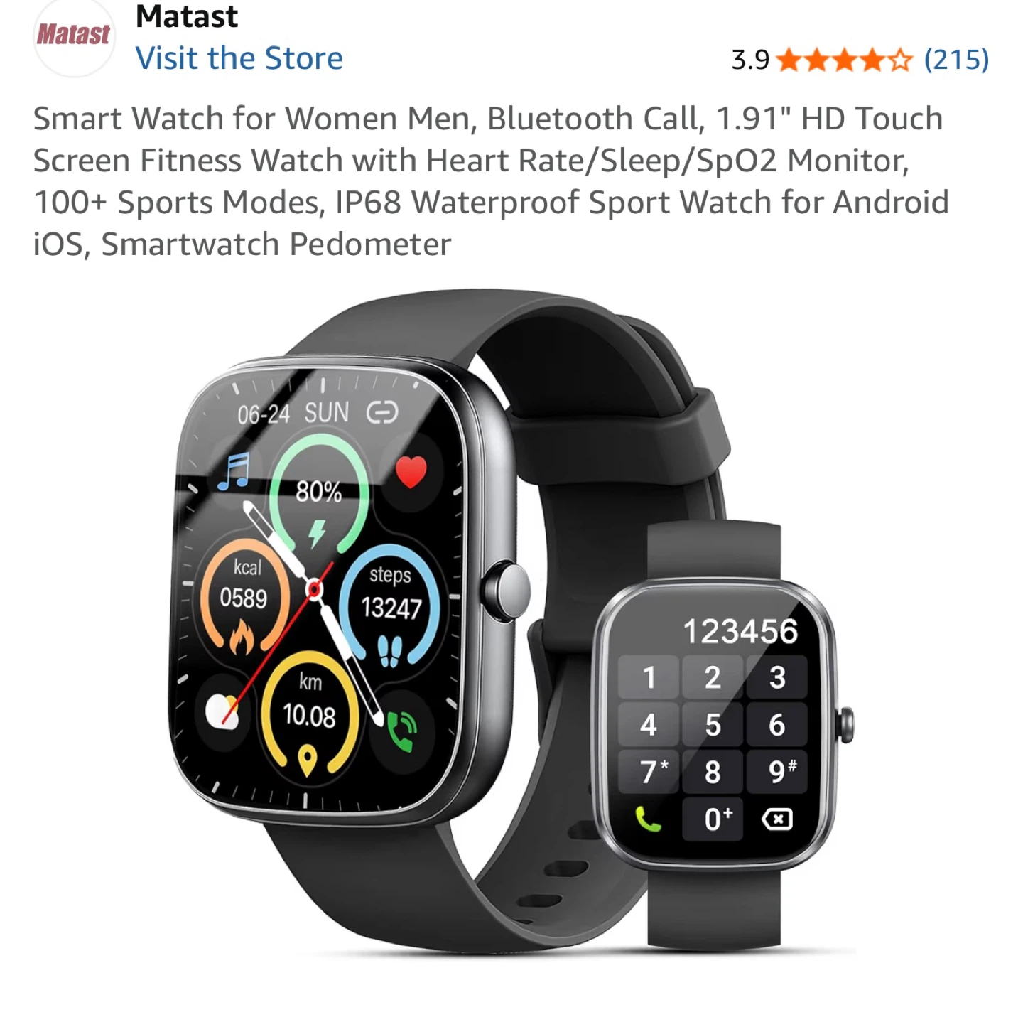 Smart Watch - Heart Rate, Sleep Monitor, Fitness Tracker - photo 5