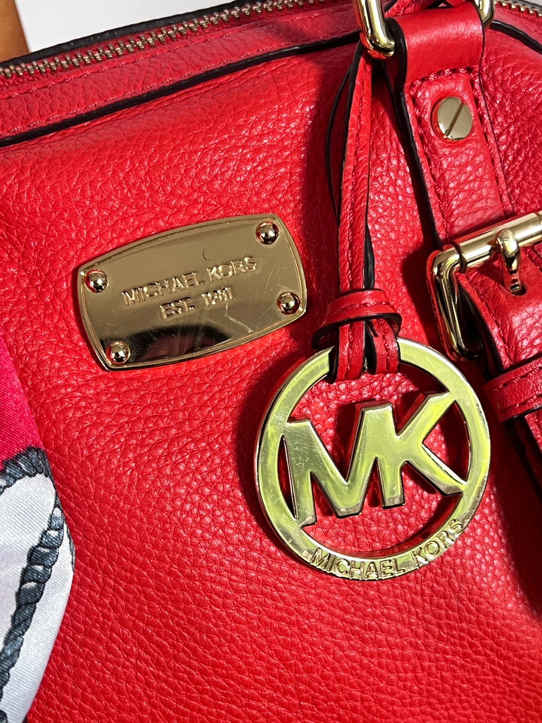 Michael Kors Handbag in hot chilli red - photo 2