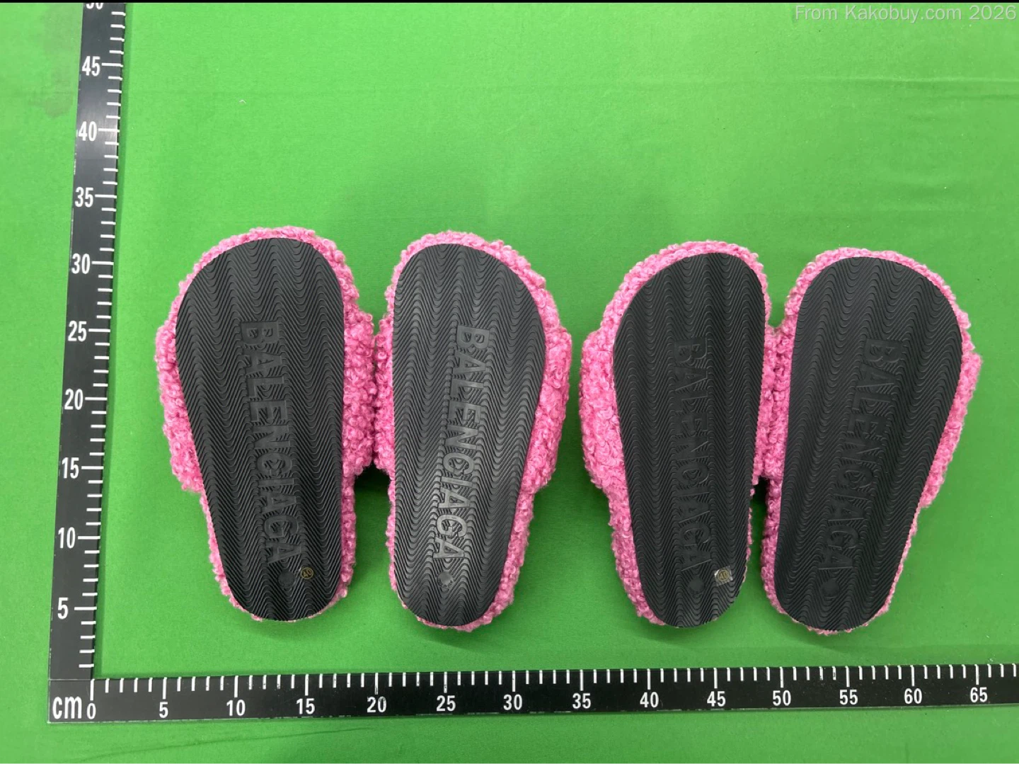Balenciaga Pink Teddy Slippers - Size 40 - photo 4