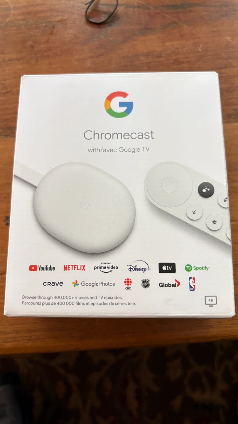 Google Chromecast with Google TV (4K)