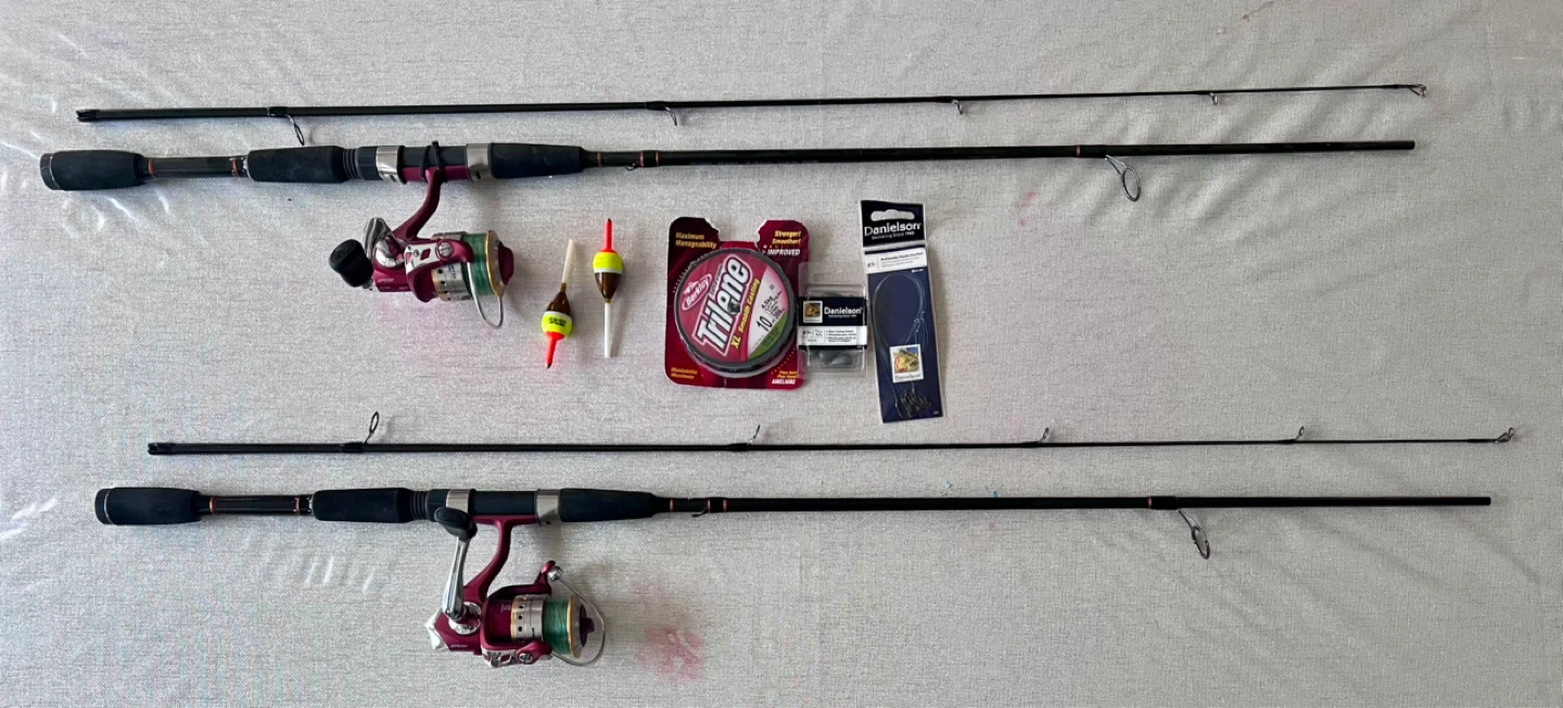 2 Abu Garcia Fishing Rod