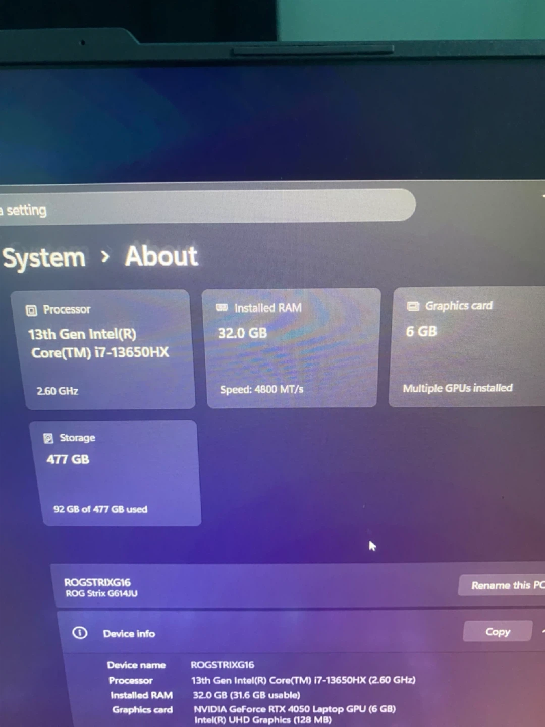 ASUS ROG Strix G16 Gaming Laptop - photo 5