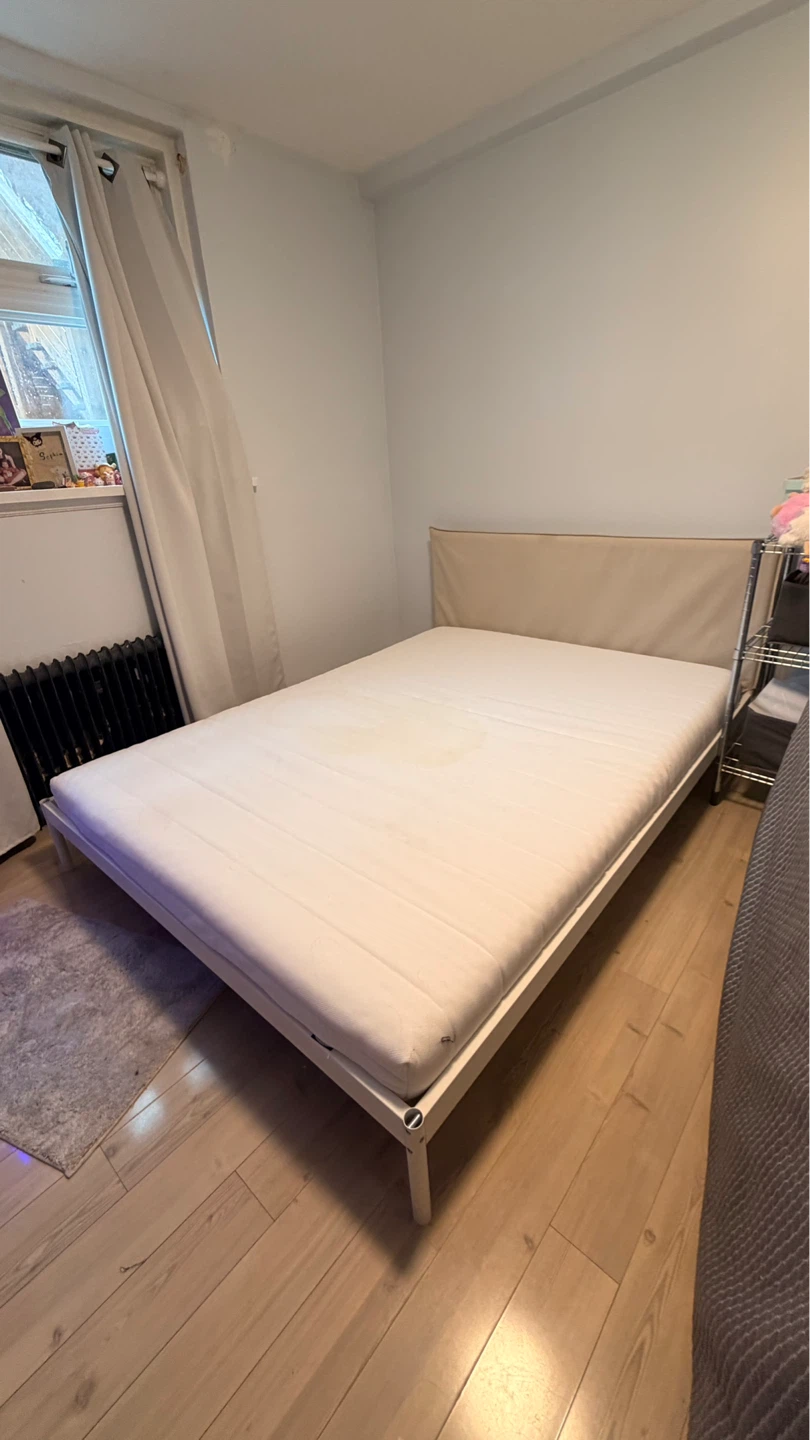 IKEA MALM Bed Frame with Headboard
